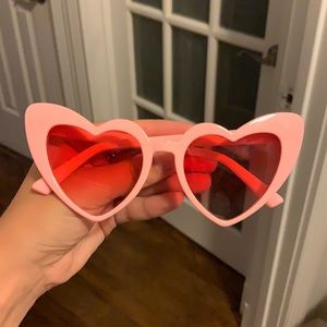 Pink Heart Sunnies